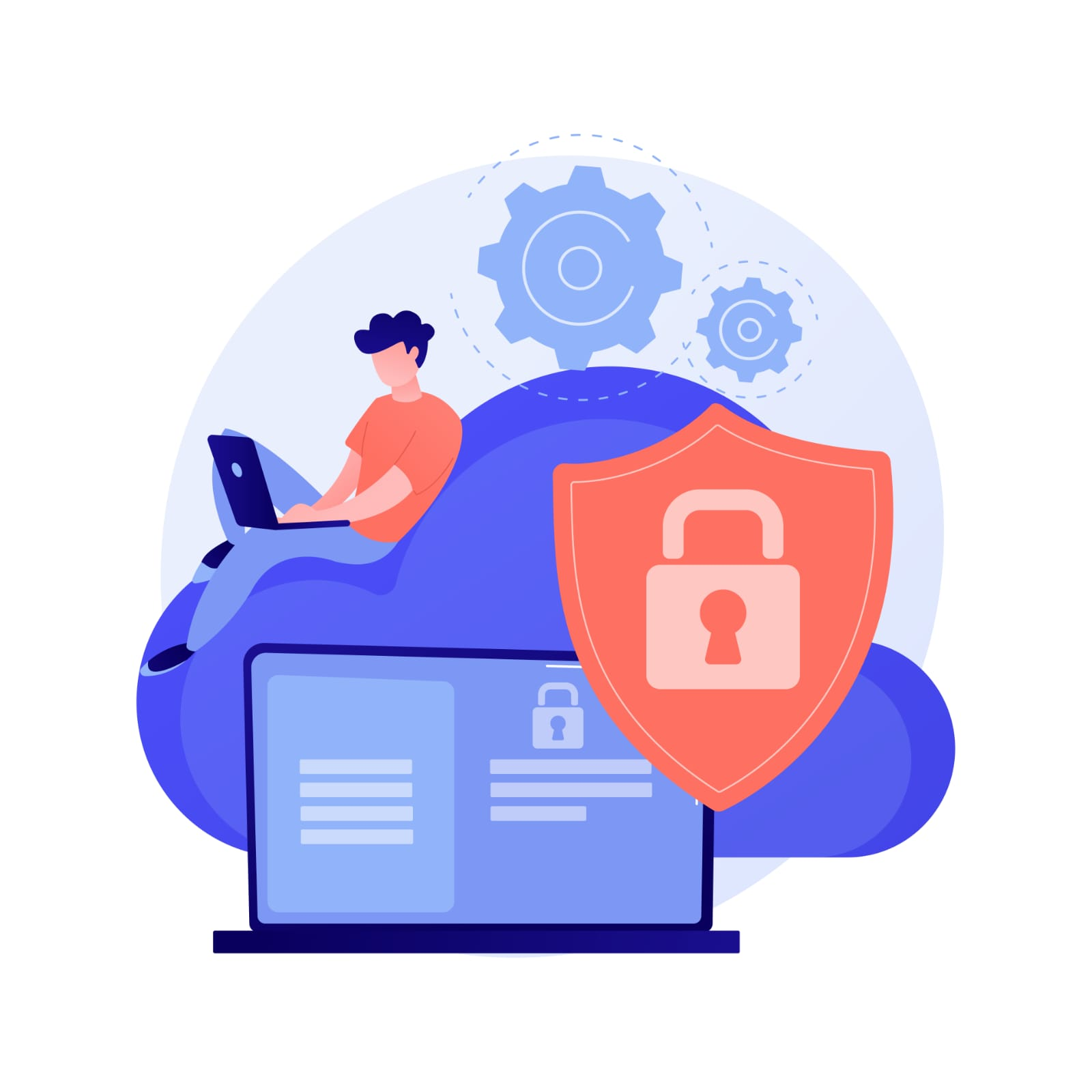 Cyber Security Illustration